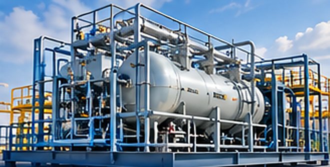Skid-mounted industrial compressor package